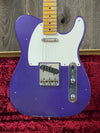 SOLD - Fender Telecaster '52 Relic Journeyman 2018 1952 Reissue Rare Purple Metallic - Mahar's Vintage Guitars