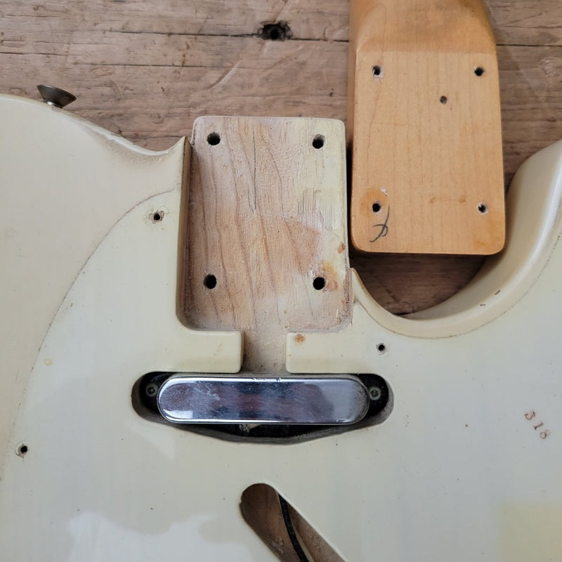 SOLD - Fender Telecaster Blonde - 1968 Maple Cap - Mahar's Vintage Guitars