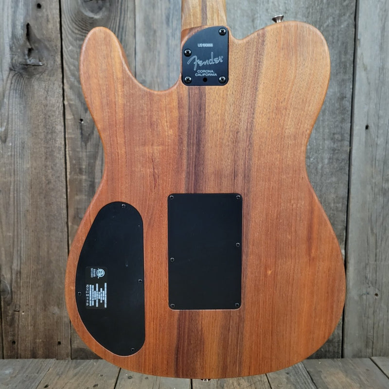 SOLD - Fender Telecaster Exotic Acoustasonic Koa - 2019 - Mahar's Vintage Guitars
