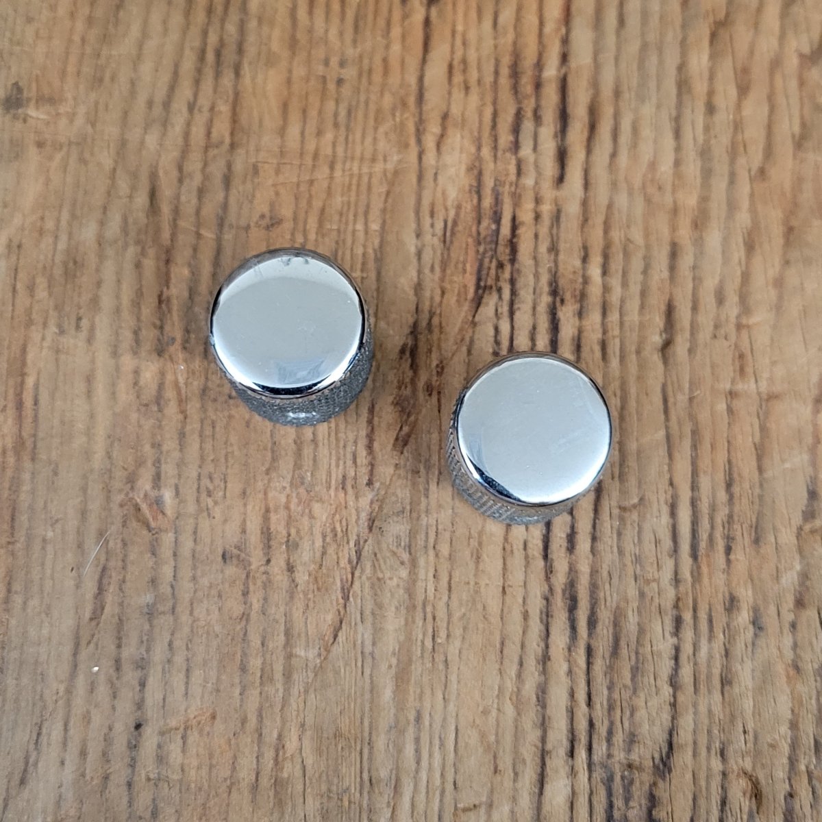 SOLD - Fender Telecaster Knobs Lightweight Flat Top 1960s - Mahar's Vintage Guitars