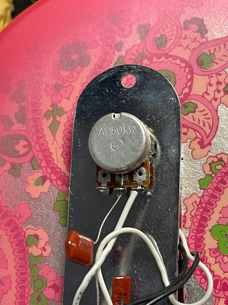 SOLD - Fender Telecaster TL - 69 1969 reissue Pink Paisley 1997 - Mahar's Vintage Guitars