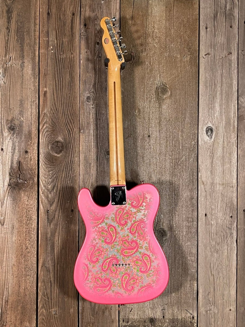 SOLD - Fender Telecaster TL - 69 1969 reissue Pink Paisley 1997 - Mahar's Vintage Guitars