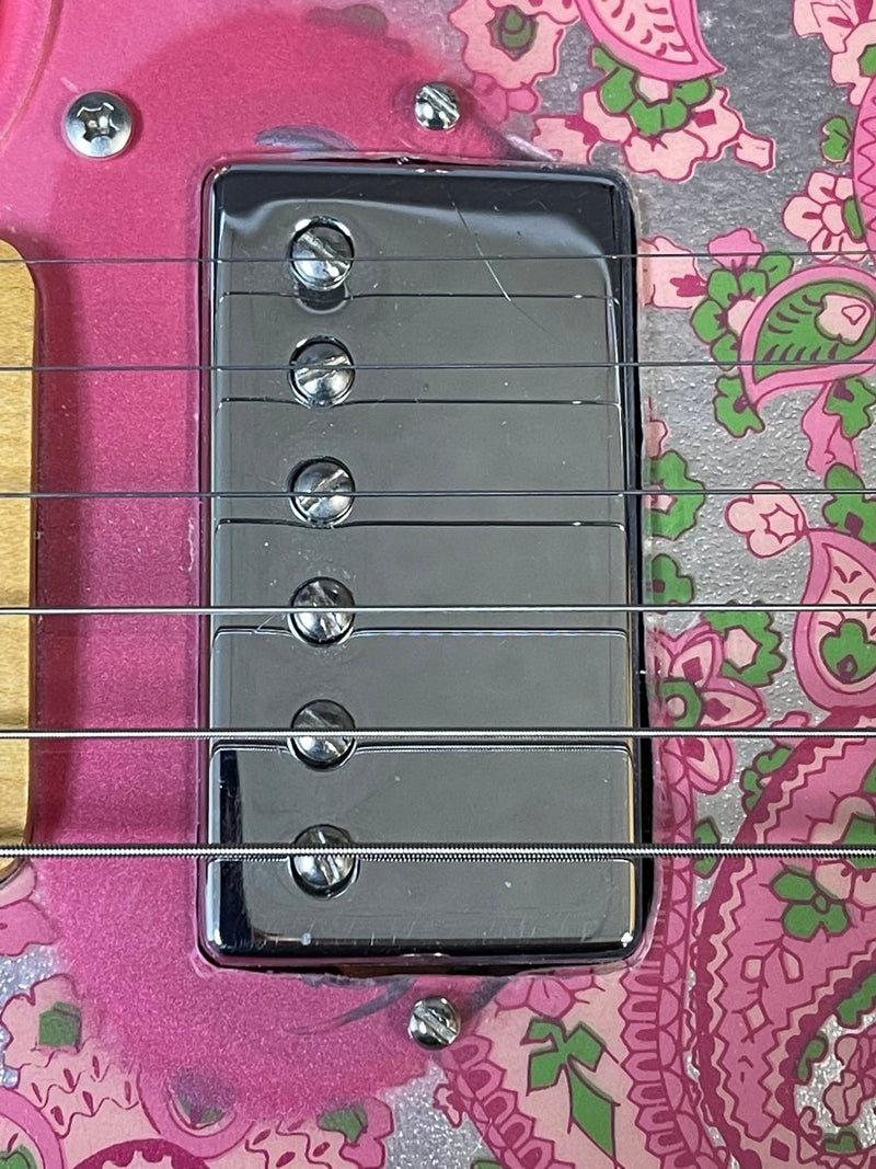SOLD - Fender Telecaster TL - 69 1969 reissue Pink Paisley 1997 - Mahar's Vintage Guitars