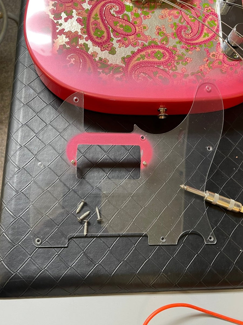 SOLD - Fender Telecaster TL - 69 1969 reissue Pink Paisley 1997 - Mahar's Vintage Guitars