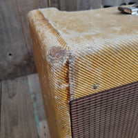 SOLD - Fender Tweed Super Wide Panel 5C4 - 1954 - Mahar's Vintage Guitars