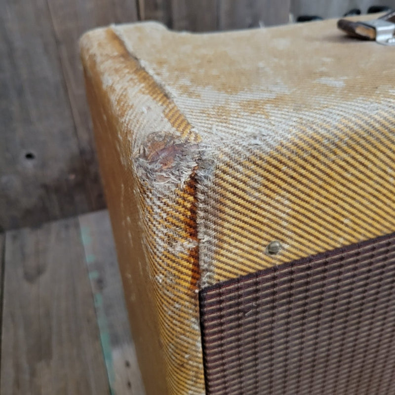 SOLD - Fender Tweed Super Wide Panel 5C4 - 1954 - Mahar's Vintage Guitars