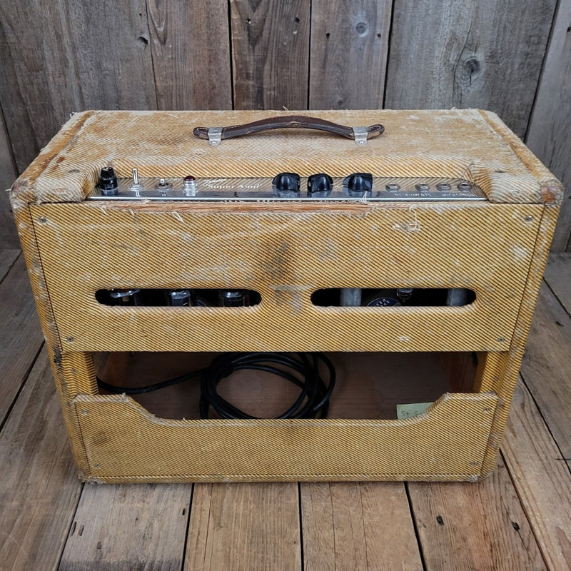 SOLD - Fender Tweed Super Wide Panel 5C4 - 1954 - Mahar's Vintage Guitars