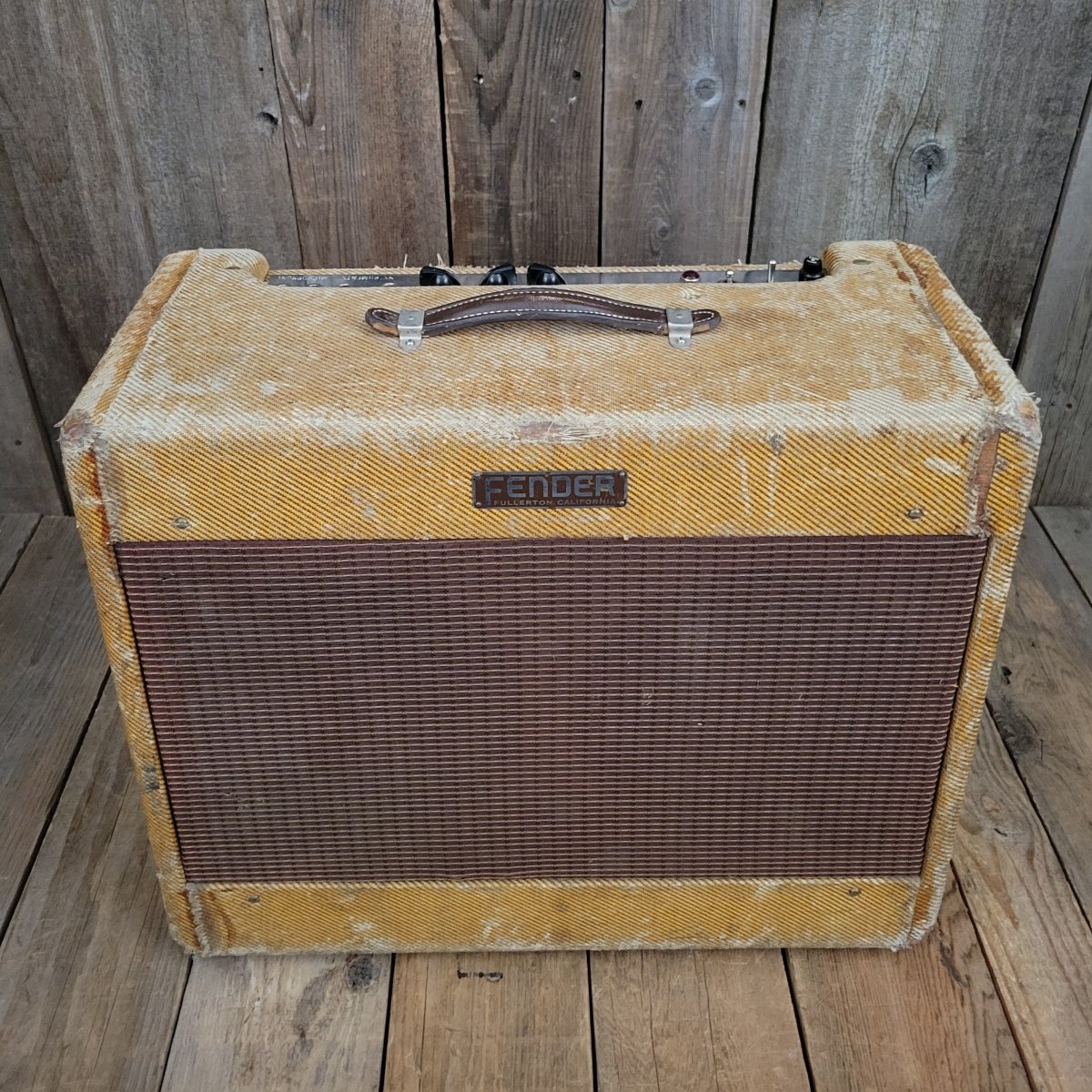SOLD - Fender Tweed Super Wide Panel 5C4 - 1954 – Mahar's Vintage