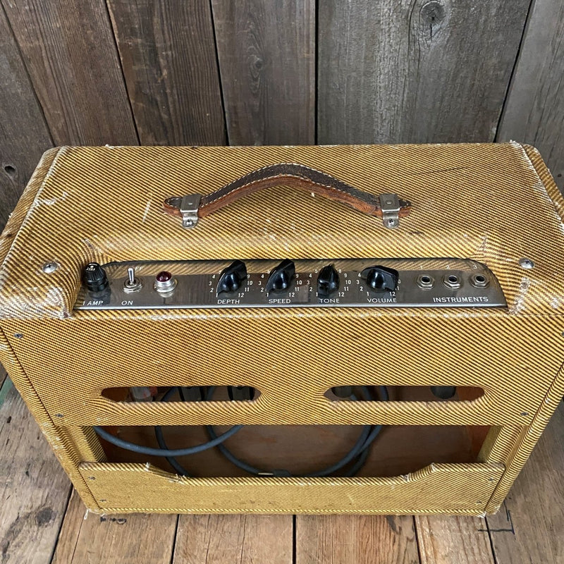 SOLD - Fender Tweed Vibrolux 5F11 - 1958 - Mahar's Vintage Guitars