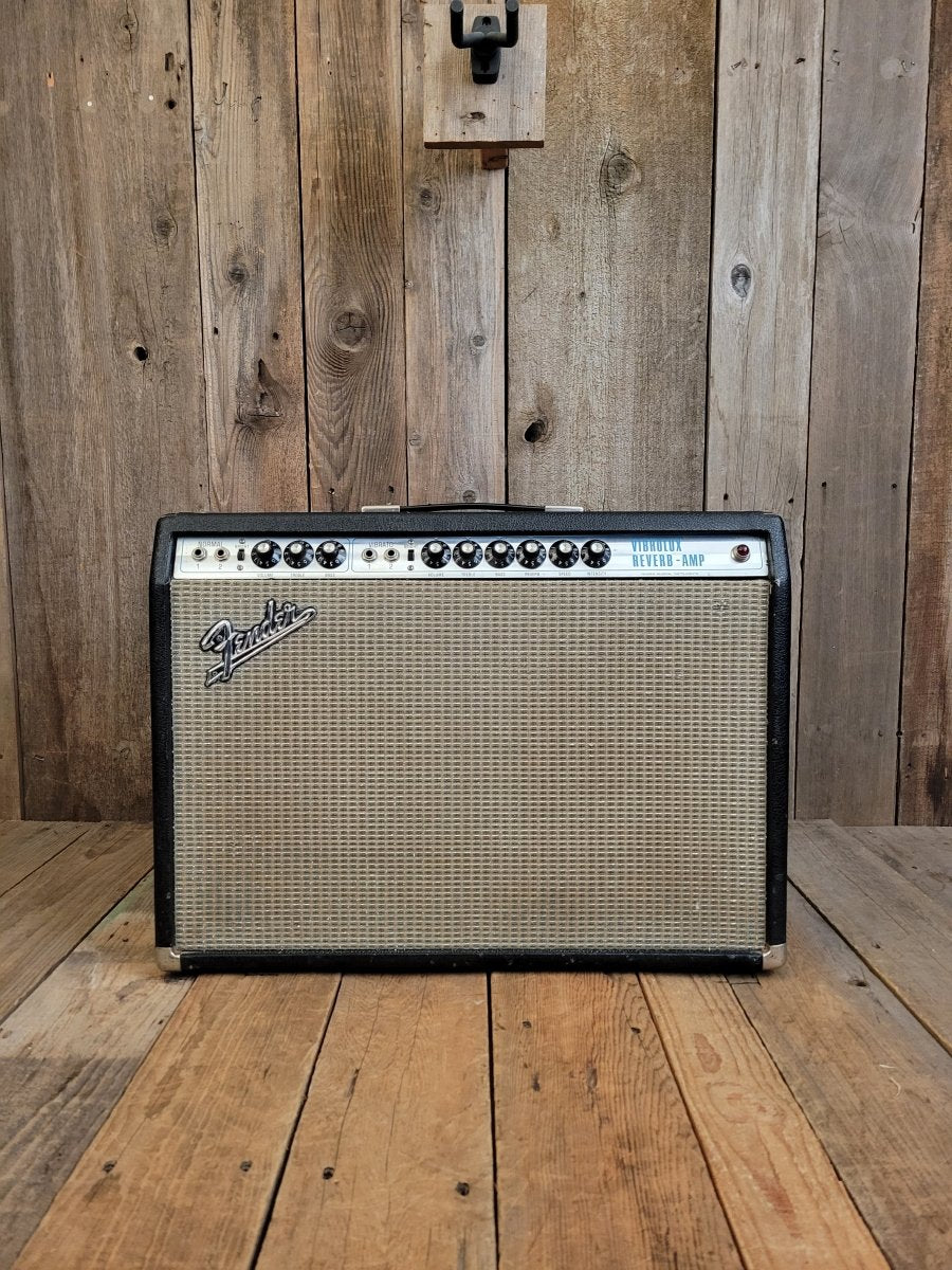 SOLD - Fender Vibrolux Reverb 1970 Vintage Tuber Guitar Amp - Mahar's Vintage Guitars