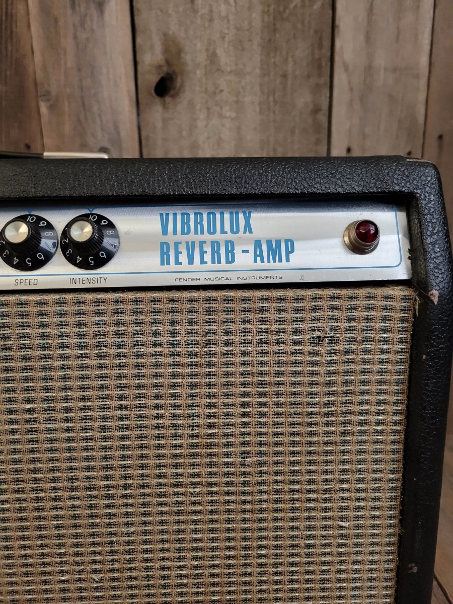 SOLD - Fender Vibrolux Reverb 1970 Vintage Tuber Guitar Amp - Mahar's Vintage Guitars