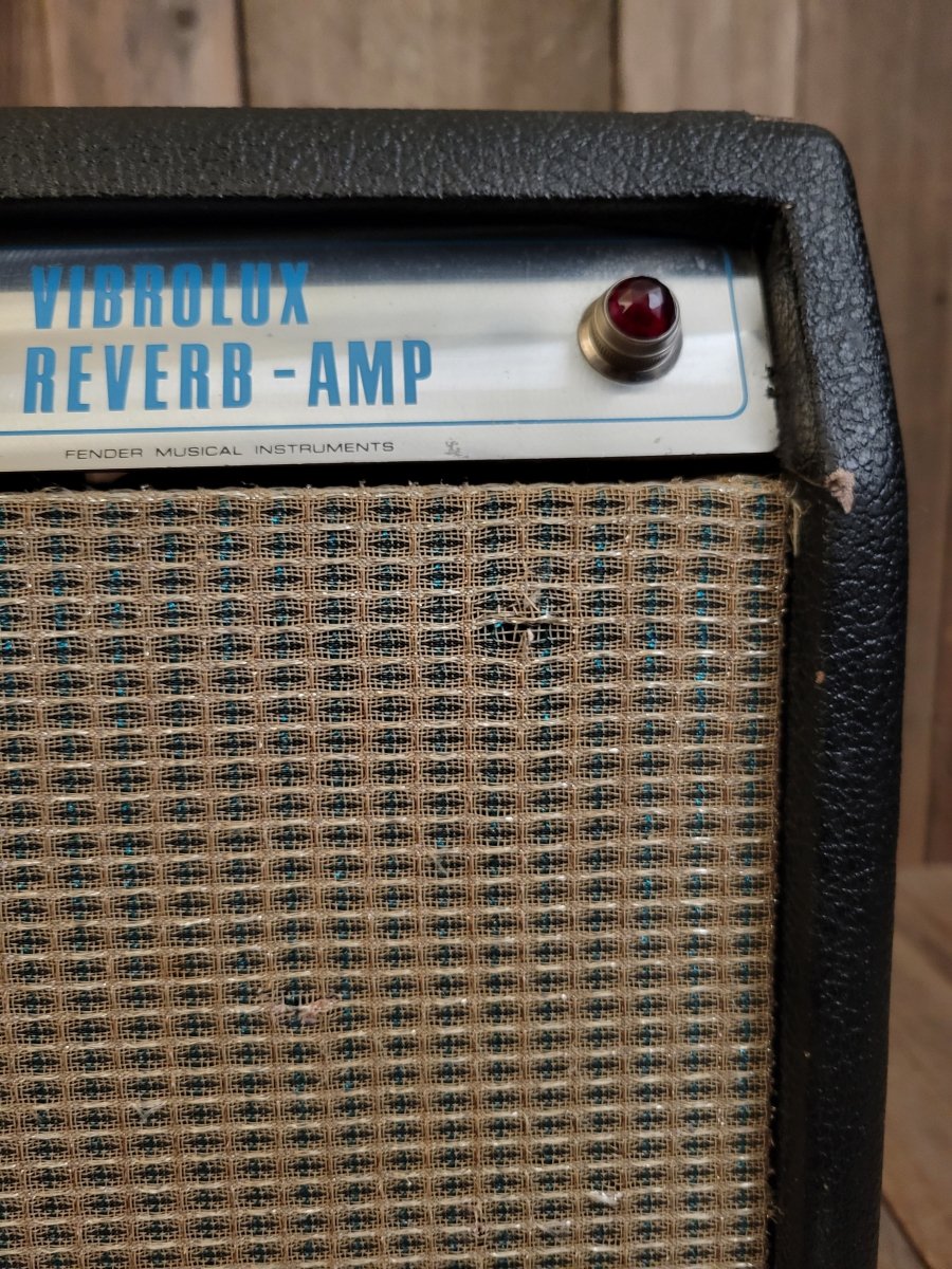 SOLD - Fender Vibrolux Reverb 1970 Vintage Tuber Guitar Amp - Mahar's Vintage Guitars