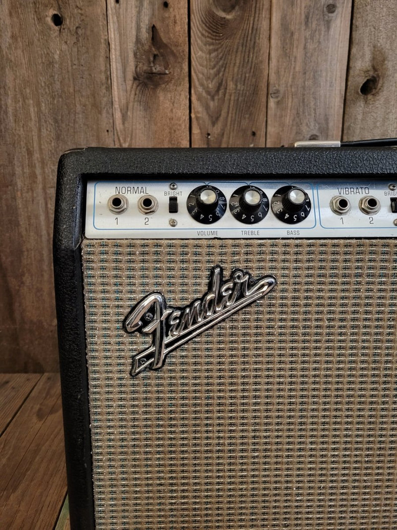 SOLD - Fender Vibrolux Reverb 1970 Vintage Tuber Guitar Amp - Mahar's Vintage Guitars