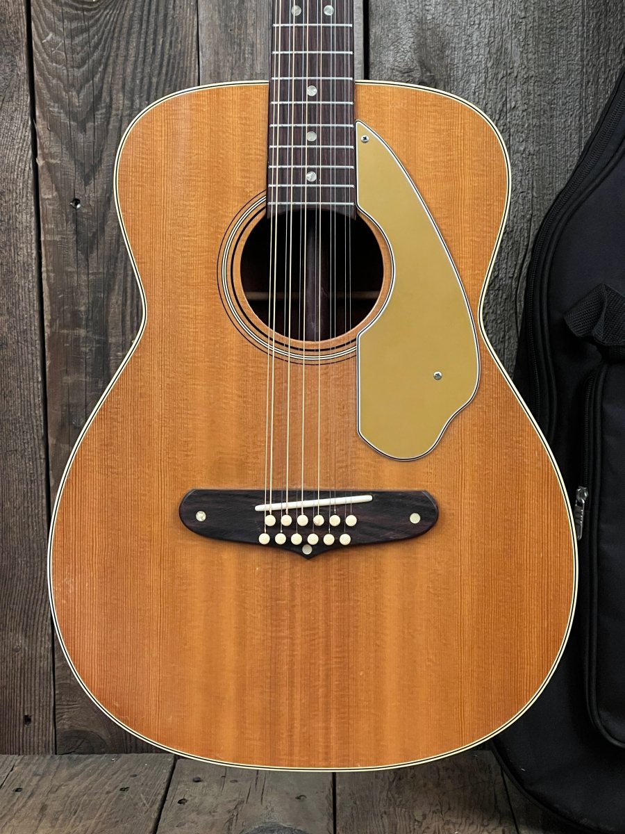 SOLD - Fender Villager XII 12 String Acoustic 1969 - Mahar's Vintage Guitars