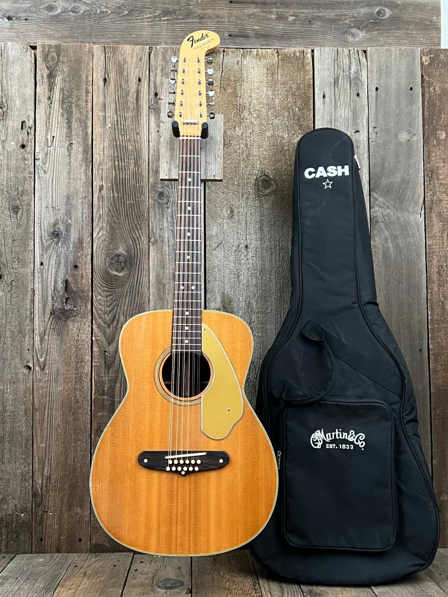 SOLD - Fender Villager XII 12 String Acoustic 1969 - Mahar's Vintage Guitars