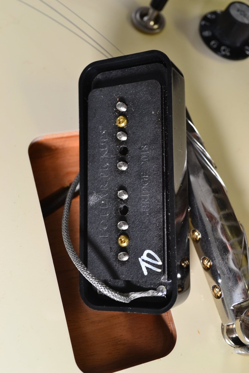 SOLD - Frank Brothers Arcade 2018 Tortoise Headstock and Binding - Mahar's Vintage Guitars