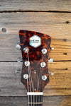 SOLD - Frank Brothers Arcade 2018 Tortoise Headstock and Binding - Mahar's Vintage Guitars