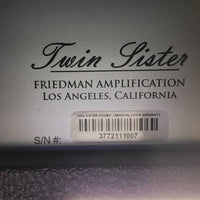 SOLD - Friedman Twin Sister Combo Custom Order - Mahar's Vintage Guitars