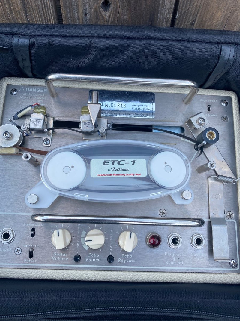 SOLD - Fulltone Tube Tape Echo Unit Echoplex Style - Mahar's Vintage Guitars