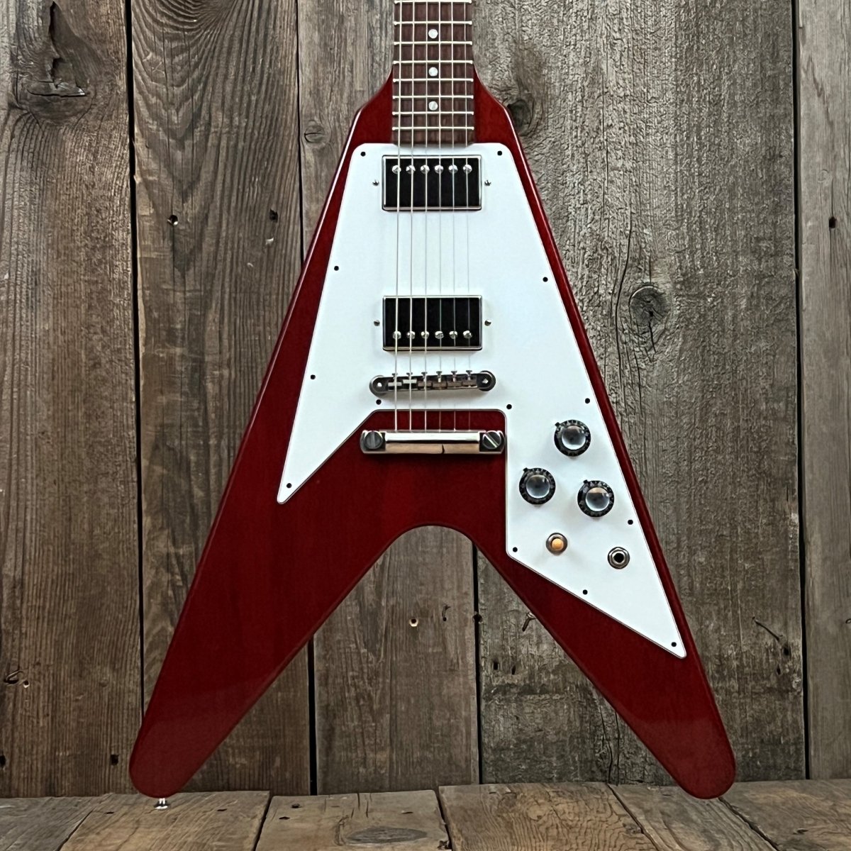 SOLD - Gibson Custom Shop Flying V 1967 '67 reissue 2014 - Mahar's Vintage Guitars