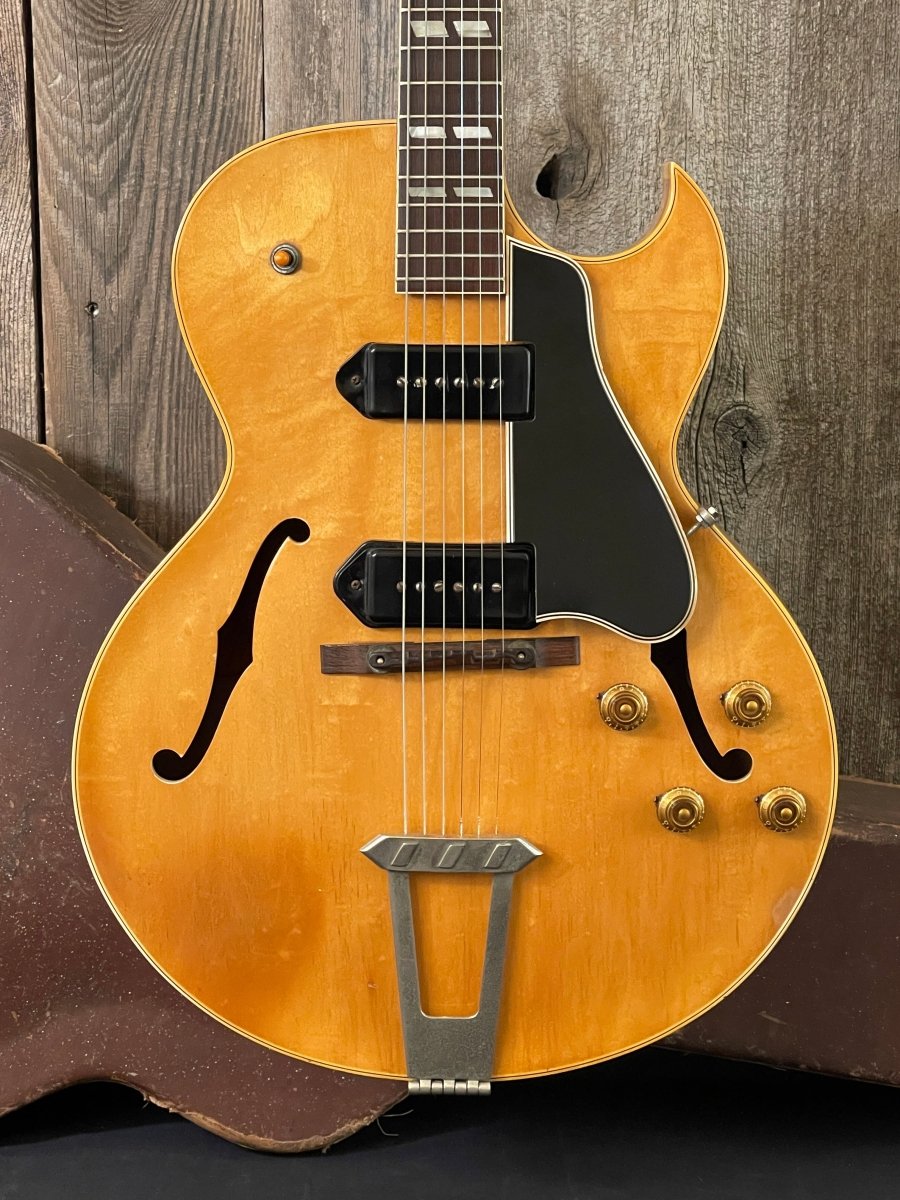 SOLD - Gibson ES - 175D 1956 Blonde - Mahar's Vintage Guitars