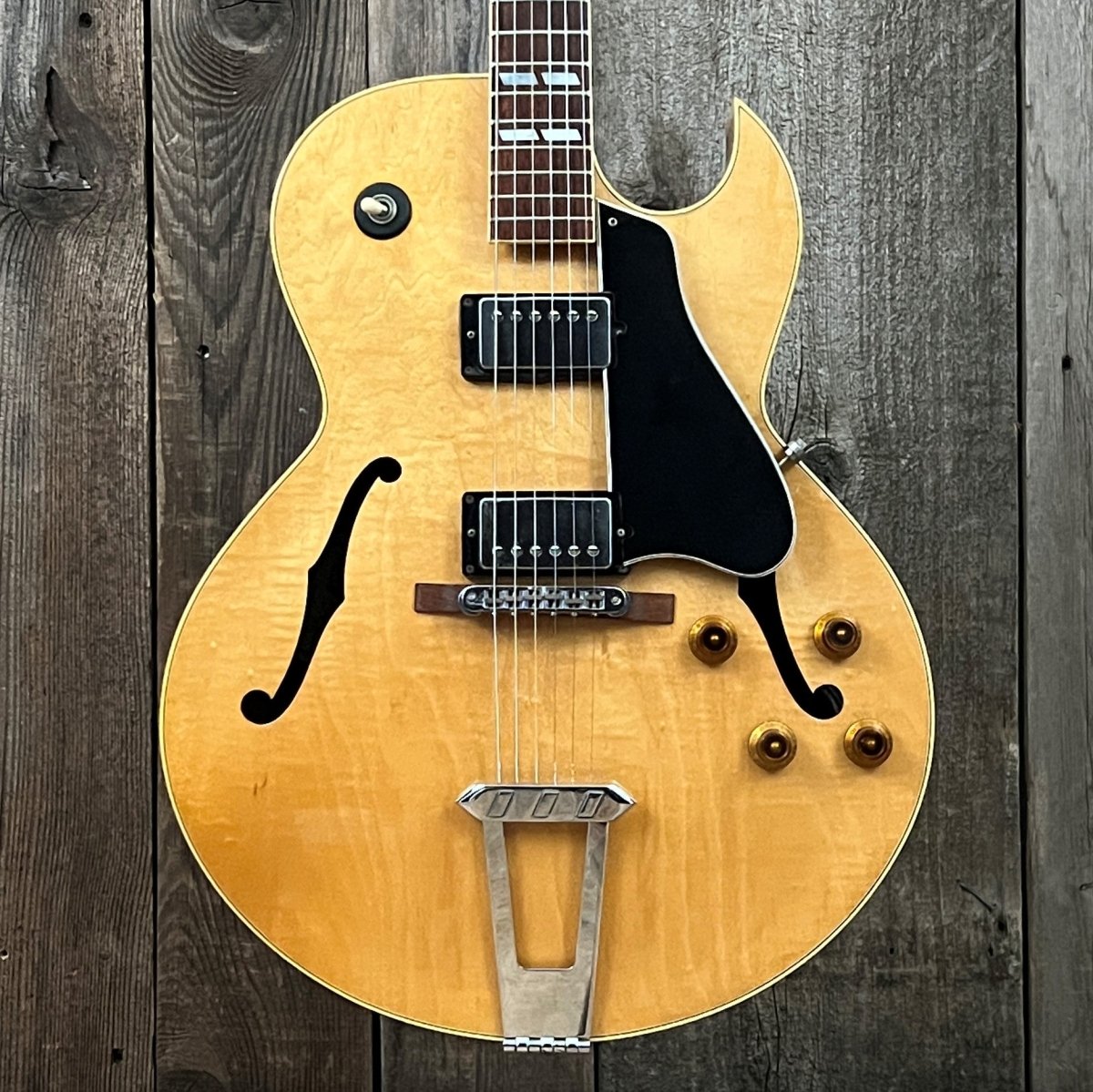 SOLD - Gibson ES - 175D Natural 1987 - Mahar's Vintage Guitars