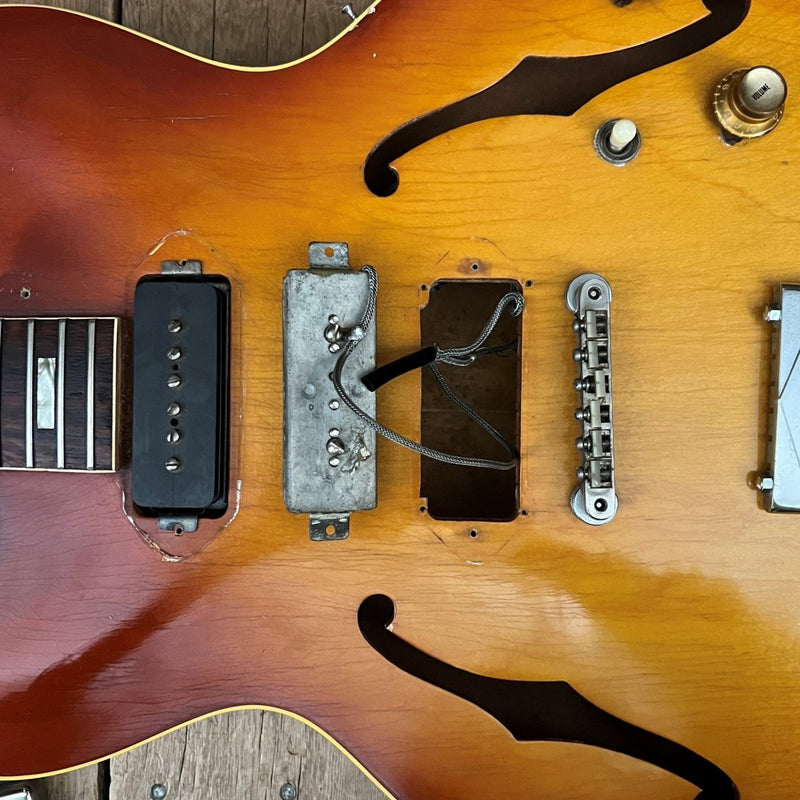 SOLD - Gibson ES - 330 Faded Cherry Burst 1965 - Mahar's Vintage Guitars