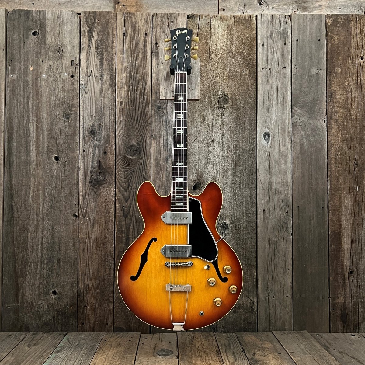 SOLD - Gibson ES - 330 Faded Cherry Burst 1965 - Mahar's Vintage Guitars