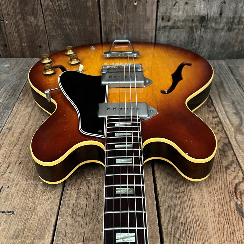 SOLD - Gibson ES - 330 Faded Cherry Burst 1965 - Mahar's Vintage Guitars