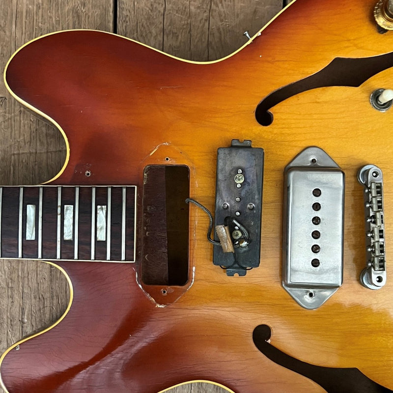 SOLD - Gibson ES - 330 Faded Cherry Burst 1965 - Mahar's Vintage Guitars