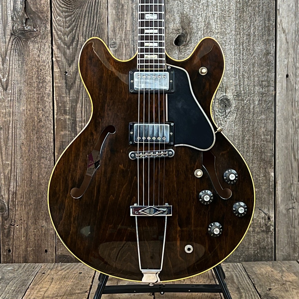 SOLD - Gibson ES - 335TD 1977 Walnut - Mahar's Vintage Guitars