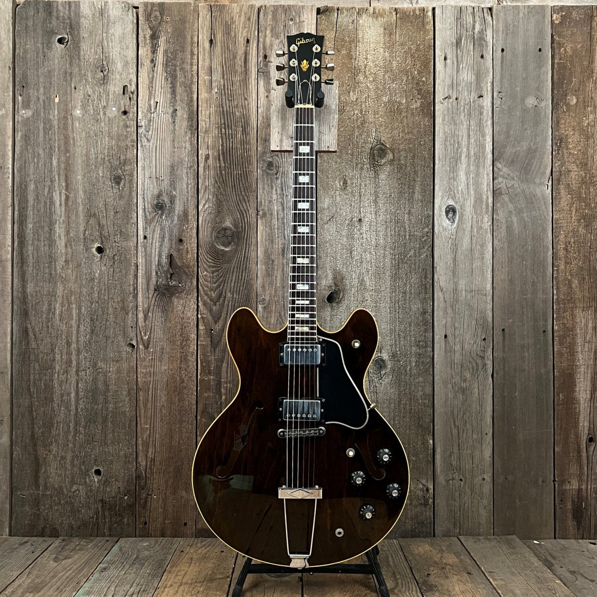 SOLD - Gibson ES - 335TD 1977 Walnut - Mahar's Vintage Guitars