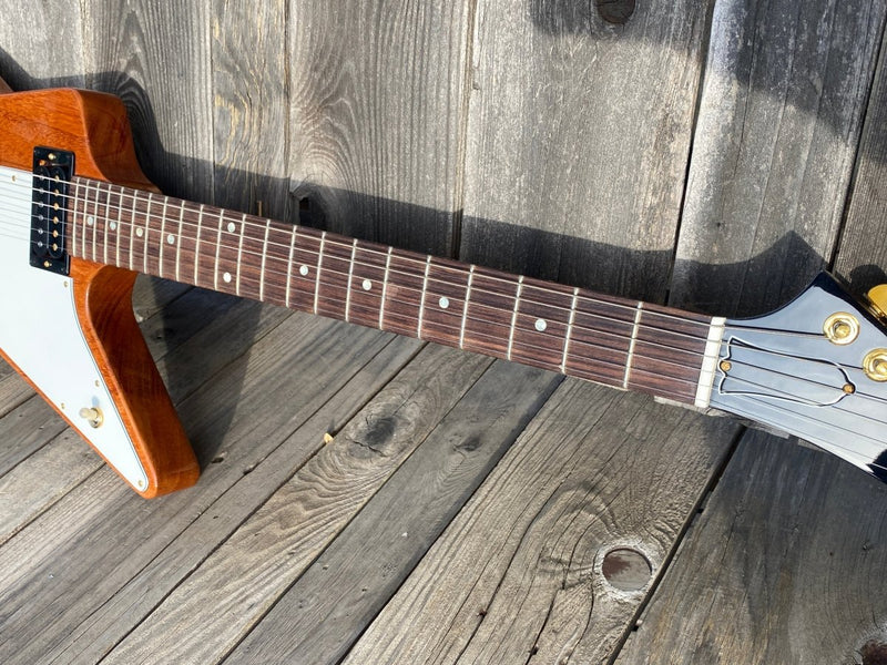 SOLD - Gibson Explorer 2004 Natural Mahogany All Original - Mahar's Vintage Guitars