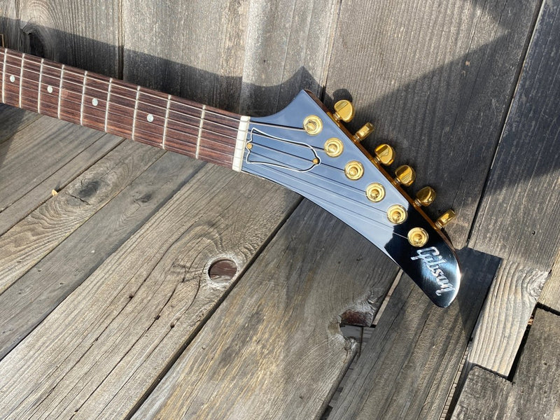 SOLD - Gibson Explorer 2004 Natural Mahogany All Original - Mahar's Vintage Guitars