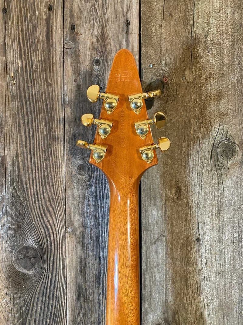 SOLD - Gibson Flying V 2006 1958 Style Natural Mohogany - Mahar's Vintage Guitars