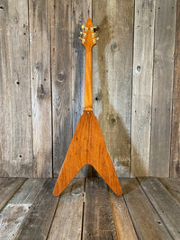 SOLD - Gibson Flying V 2006 1958 Style Natural Mohogany - Mahar's Vintage Guitars