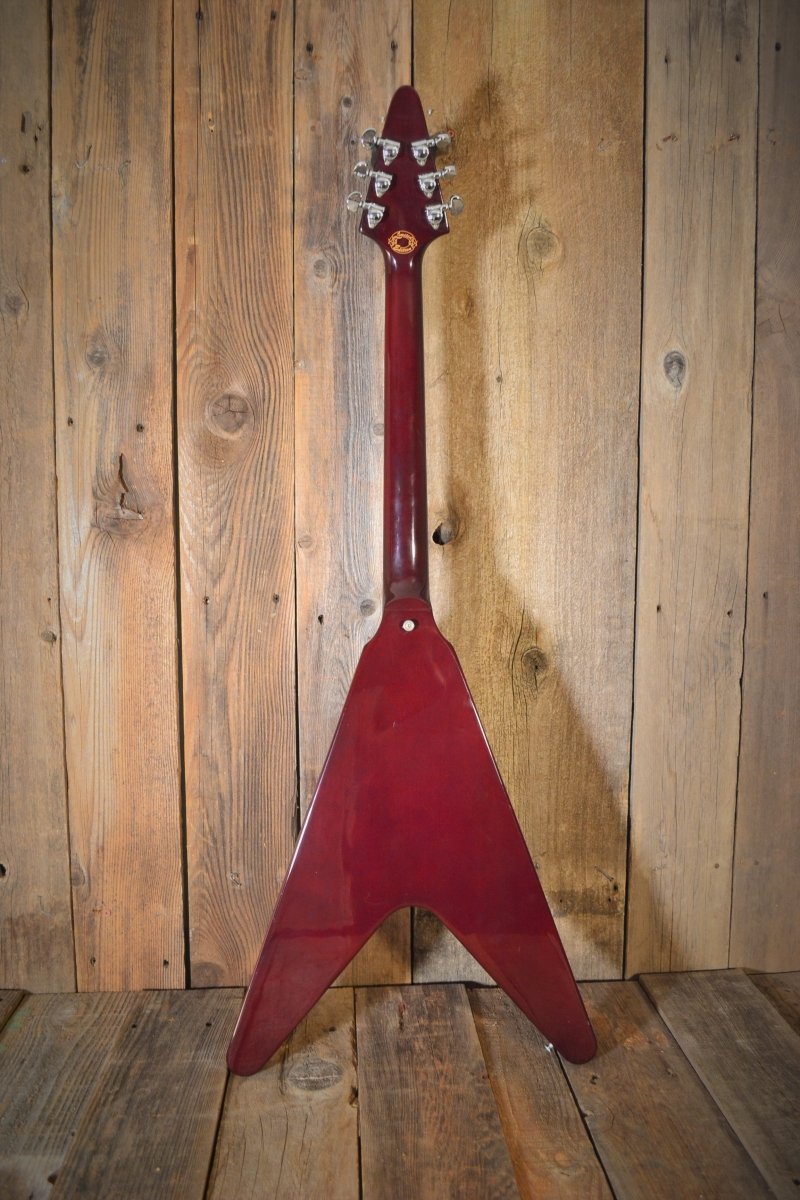 SOLD Gibson Flying V V98 1999 Limited Edition Wine Red - Mahar's Vintage Guitars