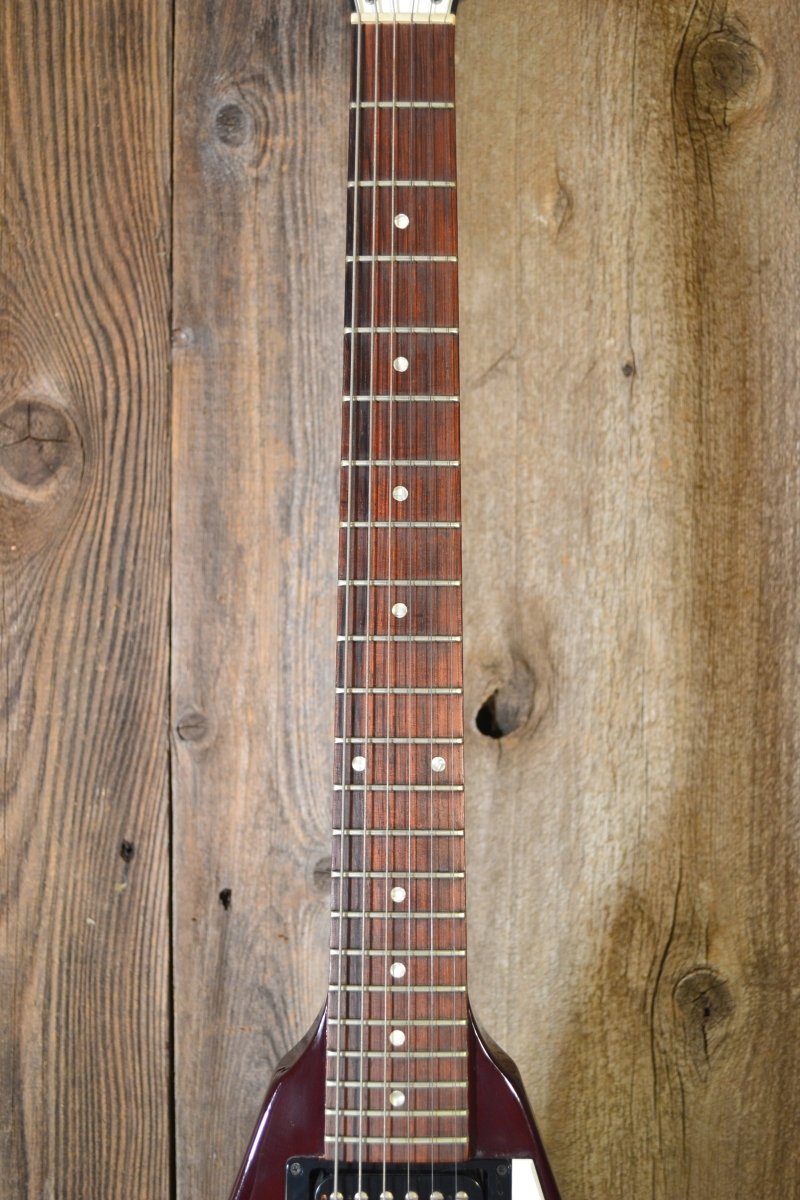 SOLD Gibson Flying V V98 1999 Limited Edition Wine Red - Mahar's Vintage Guitars