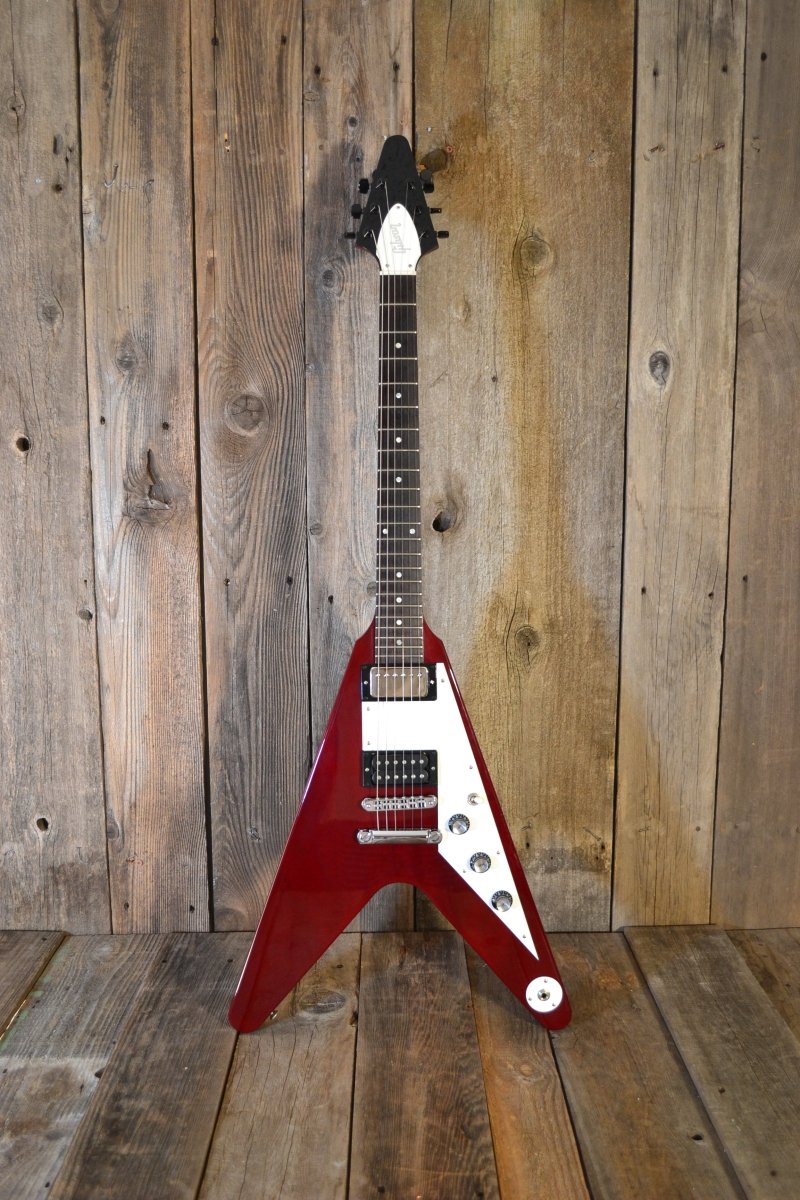 SOLD - Gibson Flying V V98 2001 Purple - Mahar's Vintage Guitars