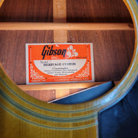 SOLD - Gibson Heritage Custom Acoustic Guitar - 1974 - Mahar's Vintage Guitars