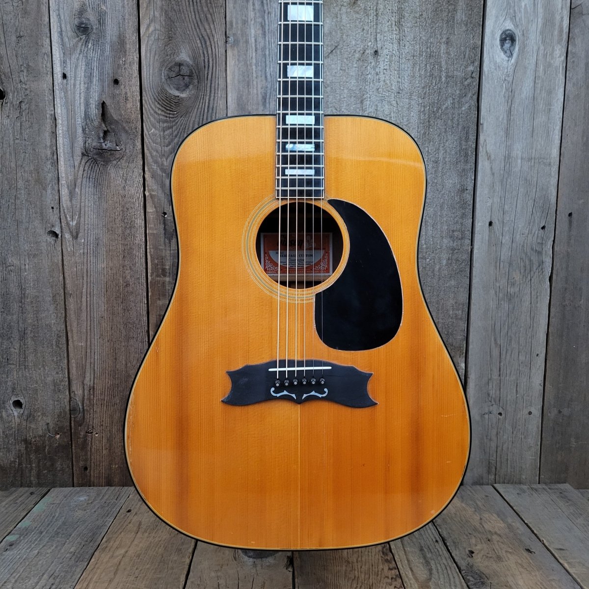 SOLD - Gibson Heritage Custom Acoustic Guitar - 1974 - Mahar's Vintage Guitars