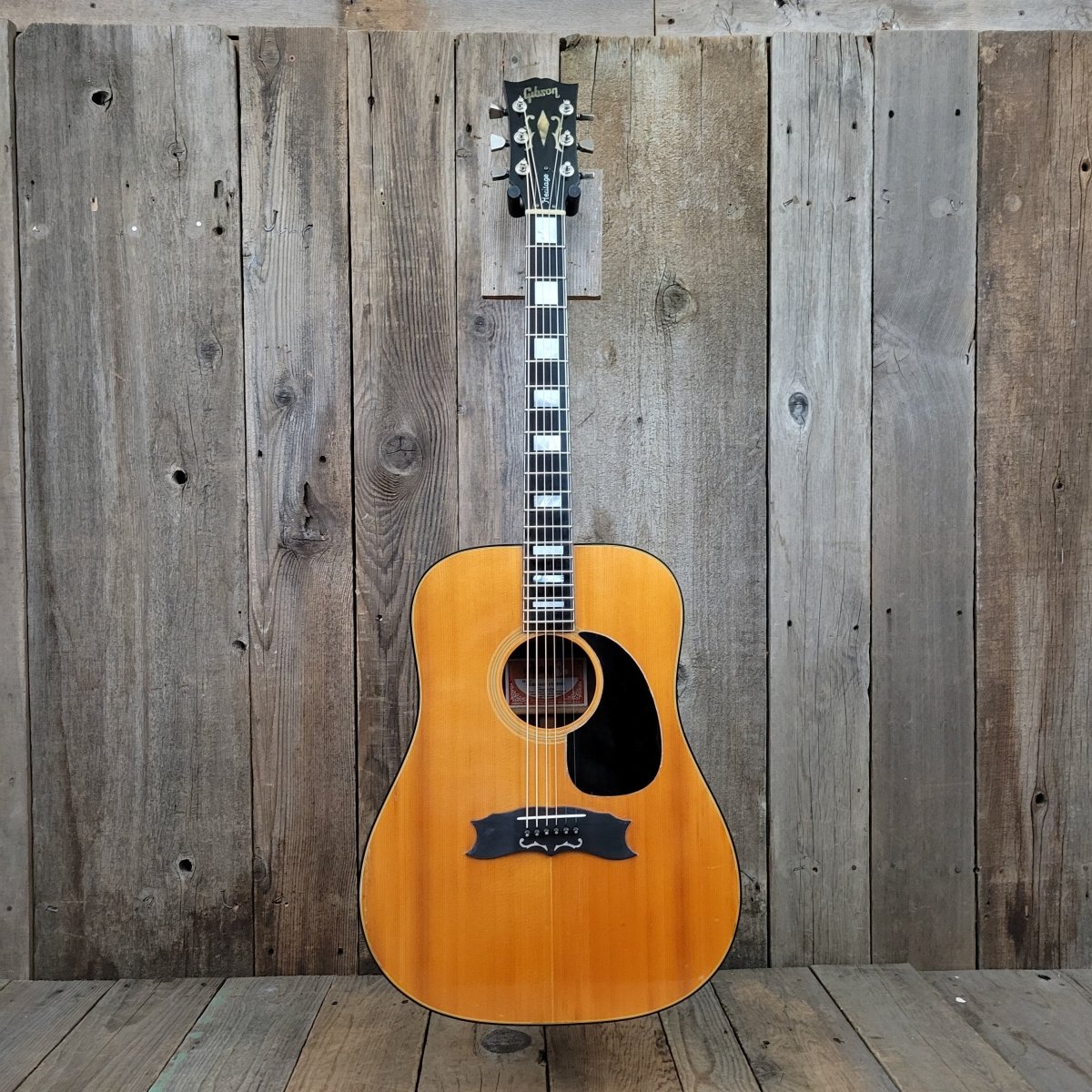 SOLD - Gibson Heritage Custom Acoustic Guitar - 1974 - Mahar's Vintage Guitars