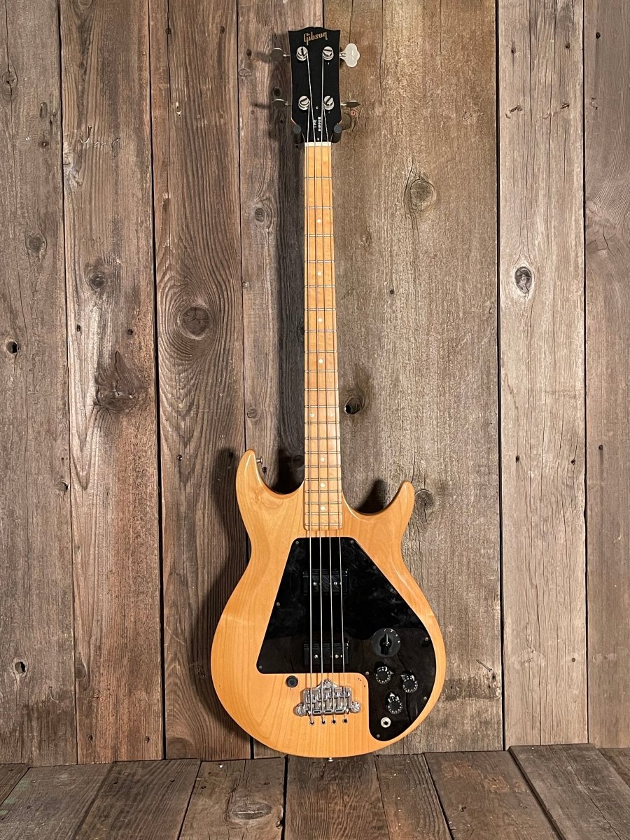 SOLD - Gibson L9 - S The Ripper Bass 1975 Rare Alder Body - One Year Only - Mahar's Vintage Guitars