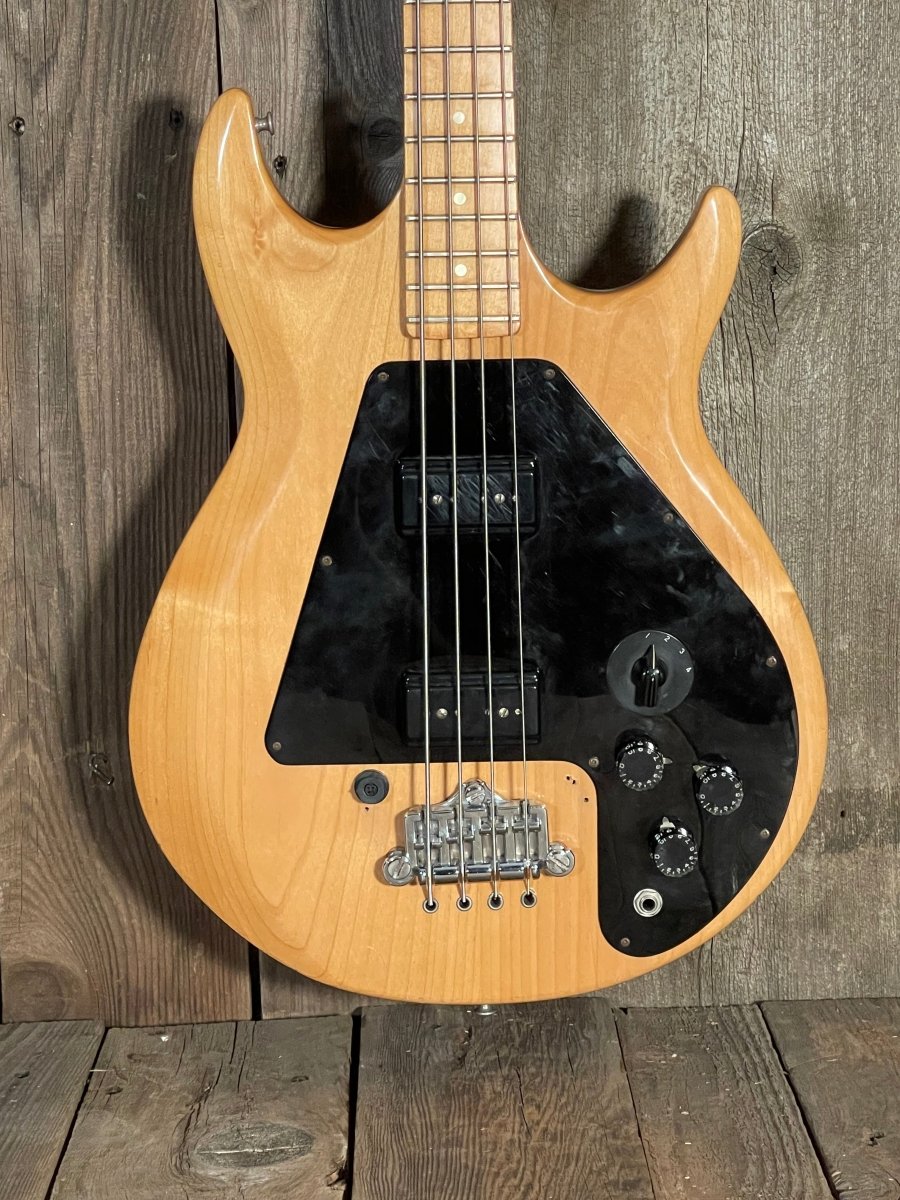 SOLD - Gibson L9 - S The Ripper Bass 1975 Rare Alder Body - One Year Only - Mahar's Vintage Guitars
