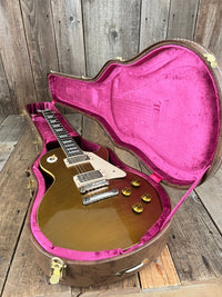 SOLD - Gibson Les Paul 1957 Reissue R7 Goldtop 2013 Historic Makeovers RDS - Mahar's Vintage Guitars
