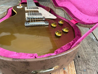 SOLD - Gibson Les Paul 1957 Reissue R7 Goldtop 2013 Historic Makeovers RDS - Mahar's Vintage Guitars