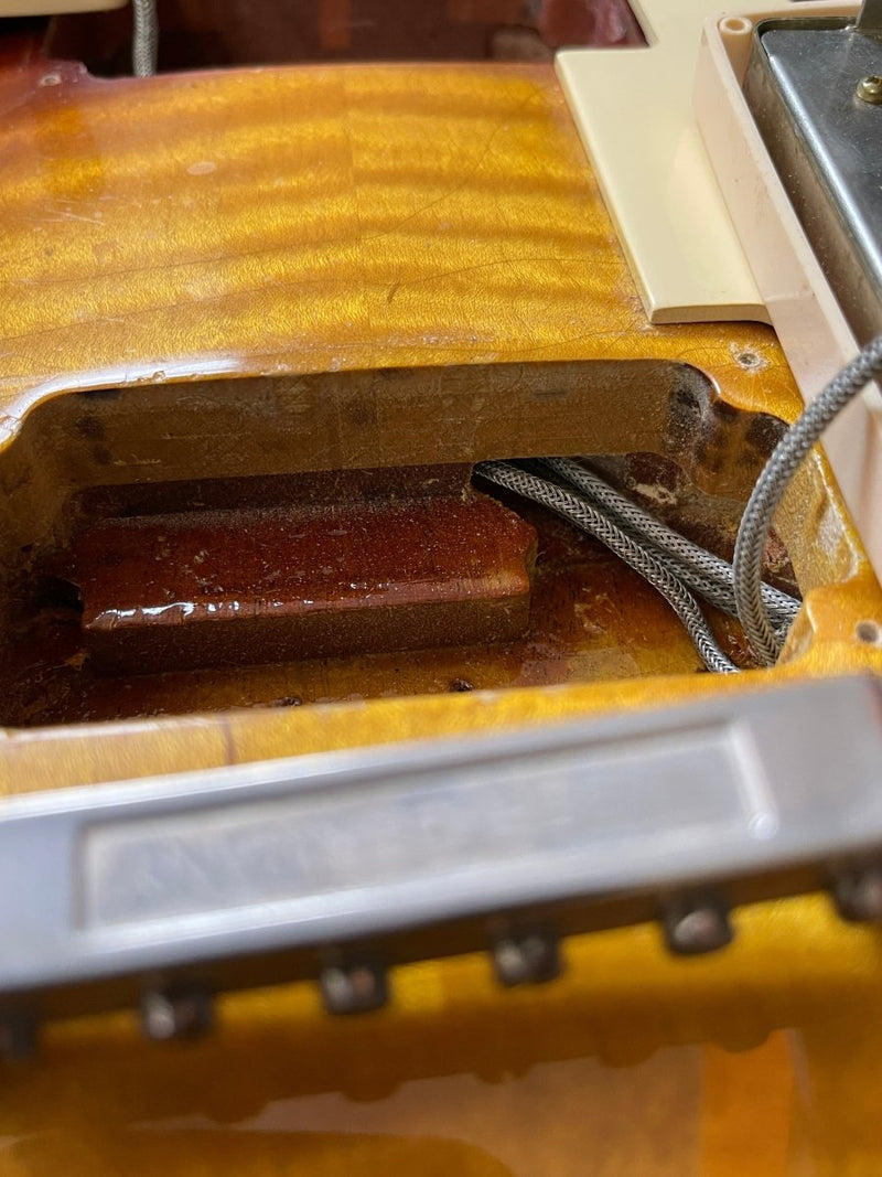 SOLD - Gibson Les Paul Conversion 1955 LP Special to 1959 Burst - Brian Monty - Mahar's Vintage Guitars