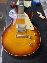 SOLD - Gibson Les Paul Conversion 1955 LP Special to 1959 Burst - Brian Monty - Mahar's Vintage Guitars