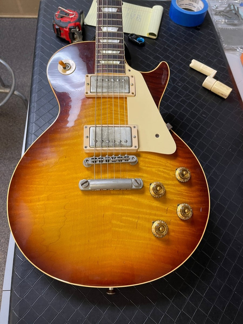 SOLD - Gibson Les Paul Conversion 1955 LP Special to 1959 Burst - Brian Monty - Mahar's Vintage Guitars
