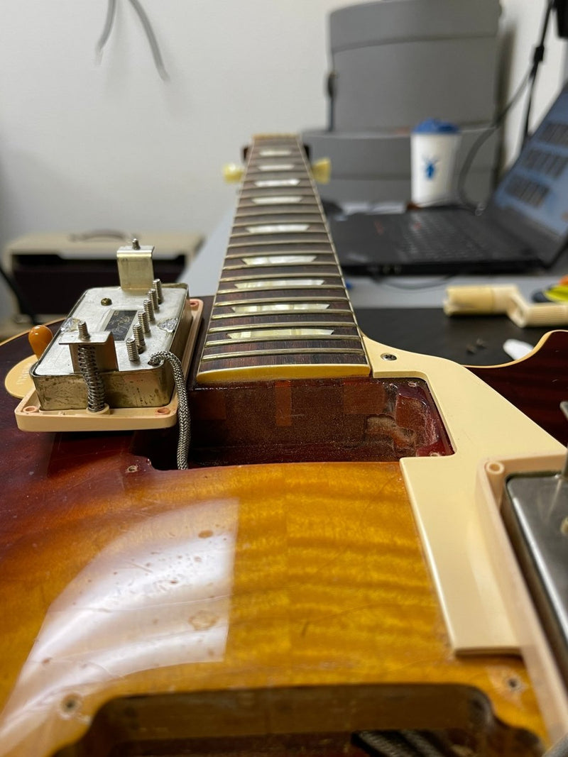 SOLD - Gibson Les Paul Conversion 1955 LP Special to 1959 Burst - Brian Monty - Mahar's Vintage Guitars